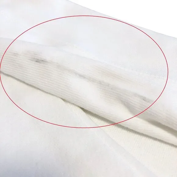 Champion Reverse Weave White Crewneck Sweatshirt Mens Medium Never Been Worn - Picture 8 of 11